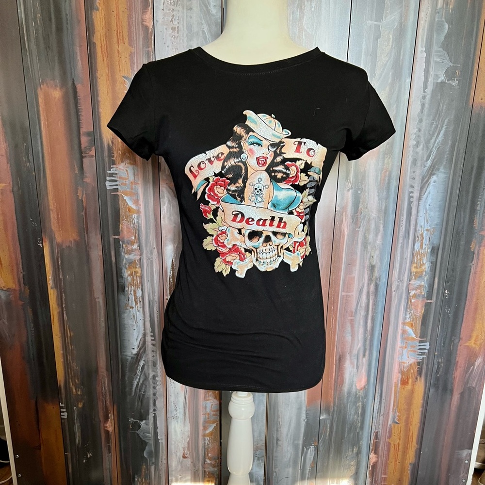 Ladies Reserved Graphic Tees.